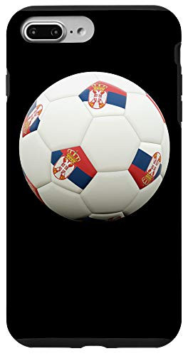 iPhone 7 Plus/8 Plus Serbia Soccer Fan Football Flag Serbian Team Pride Futbol Case