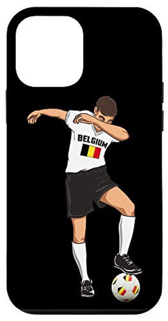 iPhone 12 mini Belgium Soccer Fan Football Flag Dabbing Funny Pride Futbol Case iPhone 12 mini Belgium Soccer Fan Football Flag Dabbing Funny Pride Futbol Case