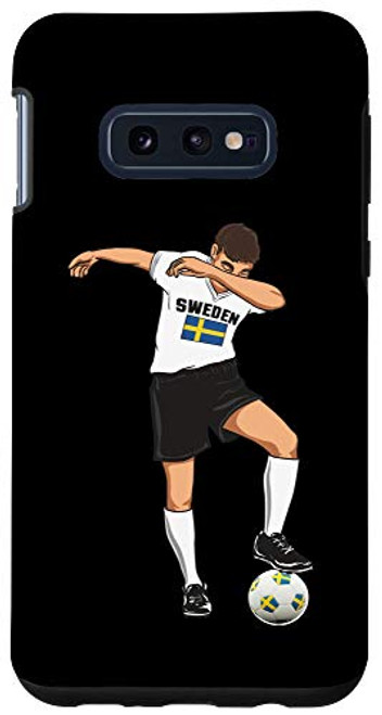 Galaxy S10e Sweden Soccer Fan Football Flag Swedish Funny Dabbing Futbol Case Galaxy S10e Sweden Soccer Fan Football Flag Swedish Funny Dabbing Futbol Case