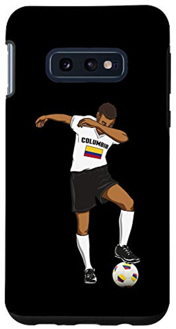 Galaxy S10e Colombia Soccer Fan Football Flag Colombian Kid Funny Futbol Case