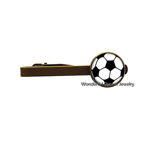 Football Tie Clip, Soccer Tie Clip, Soccer mom Gift, Football Fan Gift, Sports Tie Clip, Soccer Jewellery, Football Jewellery, Football Team?PU155 -Brass- Football Tie Clip, Soccer Tie Clip, Soccer mom Gift, Football Fan Gift, Sports Tie Clip, Soccer Jewellery, Football Jewellery, Football Team?PU155 -Brass-