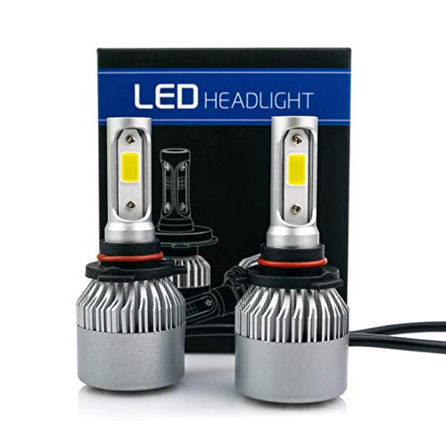 Ultra Bright 9005 HB3 COB LED Headlight Fog Light Bulbs Conversion Kit 6000K Super White 12000 Lumens -9005-HB3--