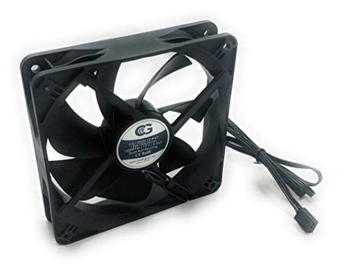 Coolerguys Quiet Waterproof 120mm Fan -120x120x25mm-