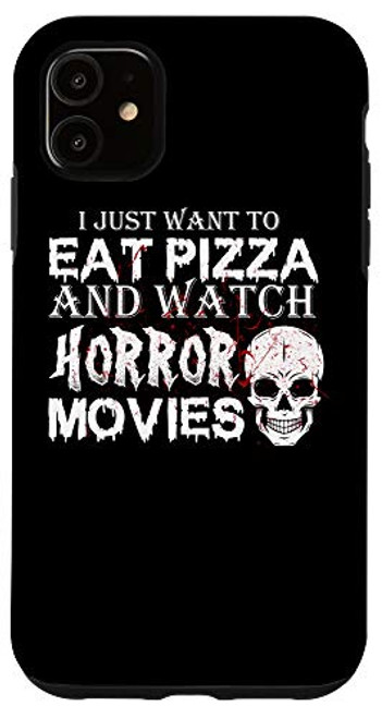 iPhone 11 Funny Horror Movie Lover fan Gift Halloween Gifts Pizza Case iPhone 11 Funny Horror Movie Lover fan Gift Halloween Gifts Pizza Case
