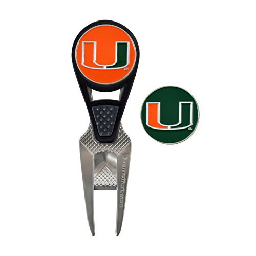 Team Effort Miami Hurricanes Cvx Ball Mark Repair Tool