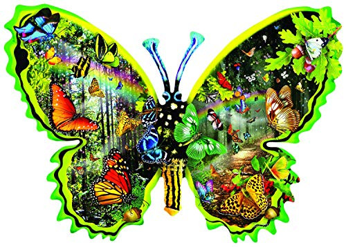 SUNSOUT INC Butterfly Migration 1000 pc Special Shaped Jigsaw Puzzle