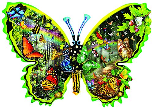SUNSOUT INC Butterfly Migration 1000 pc Special Shaped Jigsaw Puzzle SUNSOUT INC Butterfly Migration 1000 pc Special Shaped Jigsaw Puzzle