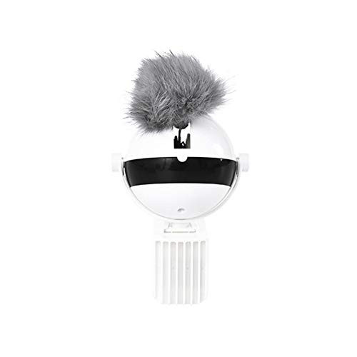 EnjoCho Electronic Motion Cat Toy Cat Teaser Toy Yo-Yo Lifting Ball Electric Flutter Rotating Interactive Puzzle Smart Pet Cat Ball Toy -White- EnjoCho Electronic Motion Cat Toy Cat Teaser Toy Yo-Yo Lifting Ball Electric Flutter Rotating Interactive Puzzle Smart Pet Cat Ball Toy -White-