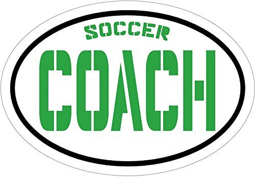 WickedGoodz Green Soccer Coach Vinyl Window Decal - Soccer Bumper Sticker - Perfect Youth Sports Gift WickedGoodz Green Soccer Coach Vinyl Window Decal - Soccer Bumper Sticker - Perfect Youth Sports Gift