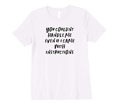 Womens Funny Aunt Gift Auntie Gifts You Couldnt Handle Me Even If I Premium T-Shirt