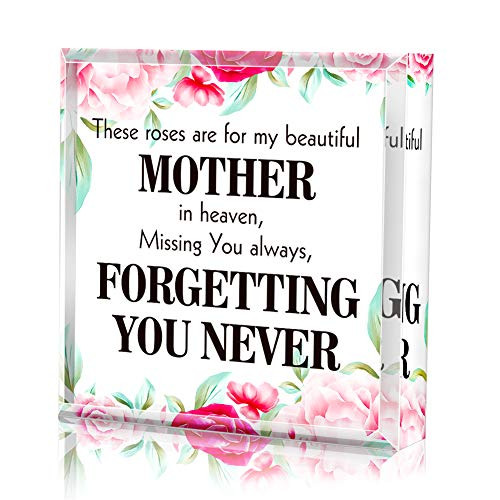 Hohomark Sympathy Gifts for Loss of Mother Memorial Gifts for Loss of Mother Bereavement Gifts Grief Funeral Gifts in Memory of Mother, Condolence Gifts, Remembrance Gifts for Loss of Loved One