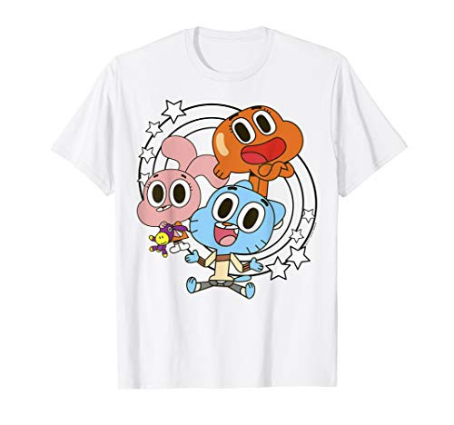 CN The Amazing World Of Gumball Group Shot Stars T-Shirt