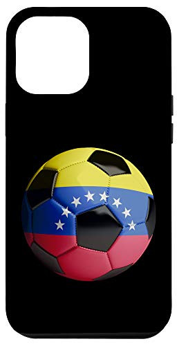 iPhone 12 Pro Max Venezuela Flag Football Soccer Ball Case