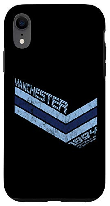 iPhone XR Football Is Everything - City of Manchester 80s Retro Case iPhone XR Football Is Everything - City of Manchester 80s Retro Case