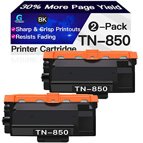 Go4max Compatible Toner Cartridge Replacement for Brother TN850 TN820 -High Yield, Black, 2-Pack- Go4max Compatible Toner Cartridge Replacement for Brother TN850 TN820 -High Yield, Black, 2-Pack-