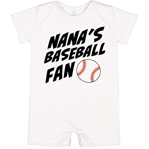 inktastic Nanas Baseball Fan Infant Romper 18 Months White 352b9
