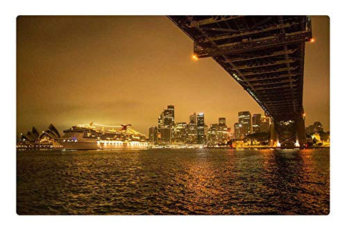 LESGAULEST Doormat Floor Rug/Mat -23.6 x 15.7 inch- - Sydney Australia Sydney Opera House Sydney Harbour 1 LESGAULEST Doormat Floor Rug/Mat -23.6 x 15.7 inch- - Sydney Australia Sydney Opera House Sydney Harbour 1