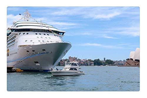 LESGAULEST Doormat Floor Rug/Mat -23.6 x 15.7 inch- - Ship Sydney Harbour Sydney Australia NSW LESGAULEST Doormat Floor Rug/Mat -23.6 x 15.7 inch- - Ship Sydney Harbour Sydney Australia NSW