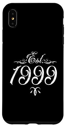 iPhone XS Max Born 1999 Gift Cool 21st birthday Tattoo Fan 21 year old Case