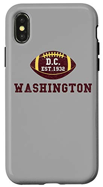 iPhone X/XS Vintage Washington Sports Team Fans Novelty Gift Case iPhone X/XS Vintage Washington Sports Team Fans Novelty Gift Case