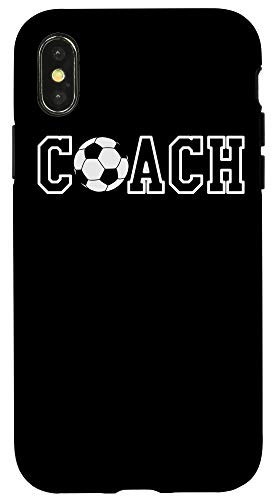 iPhone X/XS Coach Soccer Ball Team Sport Case