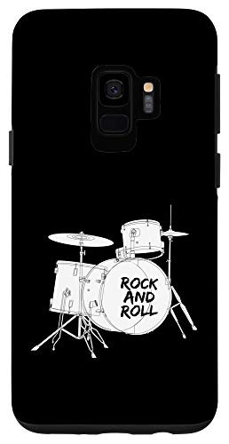 Galaxy S9 Rock And Roll Bass Drums Cool Rock Fan Case