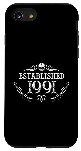 iPhone SE -2020- / 7 / 8 Born 1991 Gift Cool 29th birthday Tattoo Fan 29 year old Case