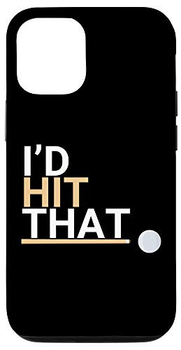 iPhone 12/12 Pro Billiards Funny I'd Hit That Pool Balls Player Case