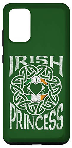 Galaxy S20 plus Irish Princess Celtic Knot Claddagh Ring St. Patrick's Day Case