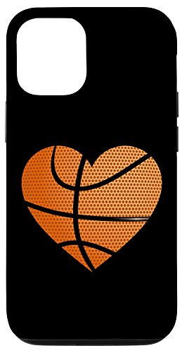 iPhone 12/12 Pro Basketball Ball Love Heart Mom Dad Sports Player Fun Gift Case