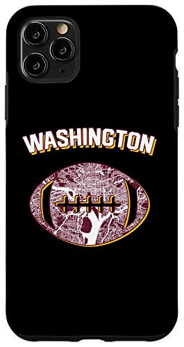 iPhone 11 Pro Max Washington Football City Home Map Case