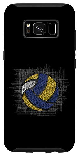 Galaxy S8 Volleyball Words Ball Funny Volleyball Player Gift Case