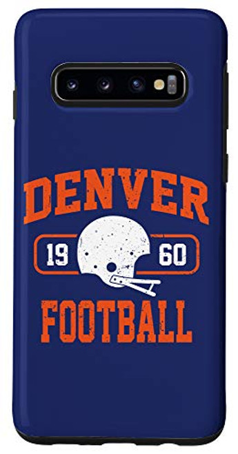 Galaxy S10 Denver Football Athletic Vintage Sports Team Fan Gift Case Galaxy S10 Denver Football Athletic Vintage Sports Team Fan Gift Case