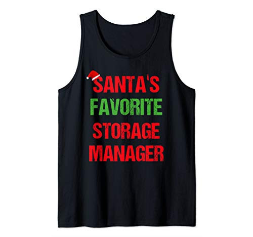 Storage Manager Funny Pajama Christmas Gift Tank Top