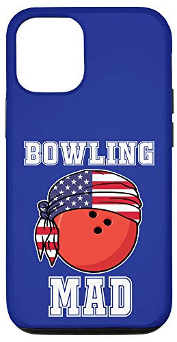 iPhone 12/12 Pro Ten Pin Bowlers Ball - Team Player Gifts for Bowling Mad Case