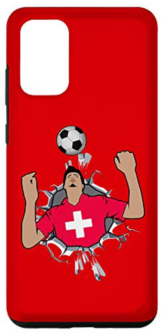 Galaxy S20 plus Boys Switzerland Soccer Jersey - Fans Gifts for Swiss Soccer Case
