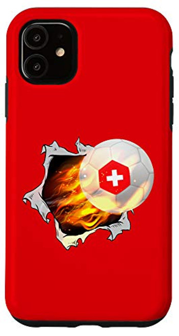 iPhone 11 Switzerland Soccer Jersey - Fans Gifts for Swiss Soccer Case