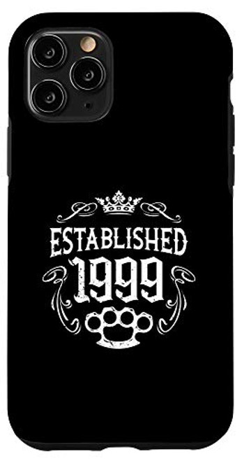 iPhone 11 Pro Born 1999 Gift Cool 21st birthday Tattoo Fan 21 year old Case