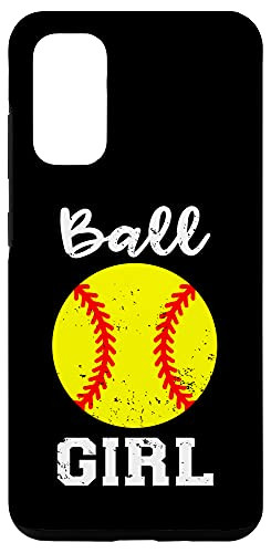 Galaxy S20 Ball Girl Funny Softball Girl Case