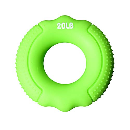 Fine Hand Grip Strengthener, Finger Exerciser, Grip Strength Trainer Forearm Grip Workout, Finger Stretcher, Relieve Wrist Pain, Carpal Tunnel,Finger Trainer Ball -Green- Fine Hand Grip Strengthener, Finger Exerciser, Grip Strength Trainer Forearm Grip Workout, Finger Stretcher, Relieve Wrist Pain, Carpal Tunnel,Finger Trainer Ball -Green-