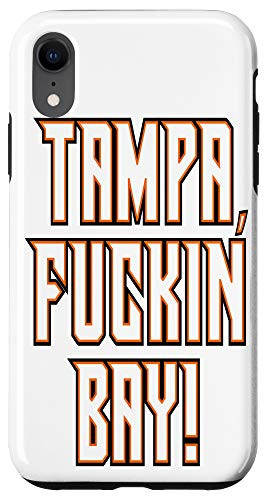 iPhone XR Tampa Fuckin Bay Funny Football Tshirt Tampa Bay Case