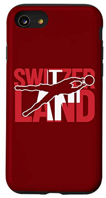 iPhone SE -2020- / 7 / 8 Switzerland Soccer Jersey - Fans Boys Gifts for Swiss Soccer Case