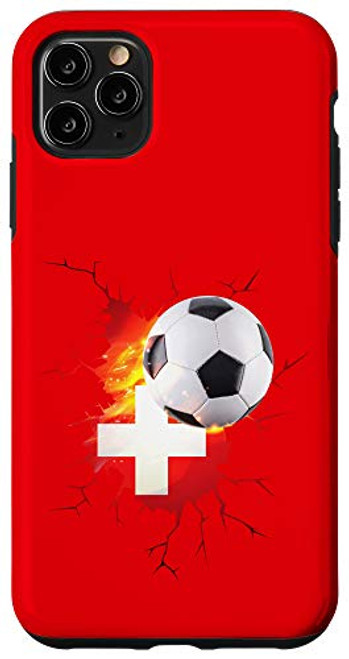 iPhone 11 Pro Max Switzerland Soccer Jersey - Fans Gifts for Swiss Soccer Case