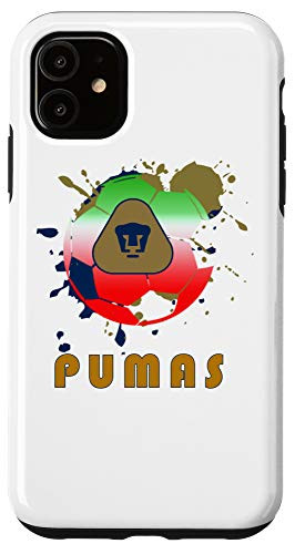 iPhone 11 FC Pumas UNAM - Mexican Soccer Ball And Paint Gifts Case