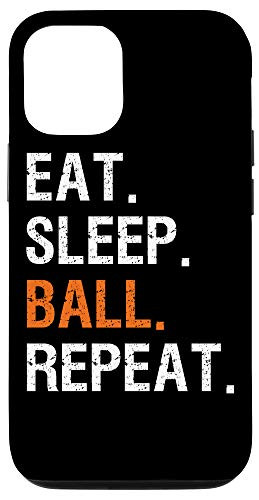 iPhone 12/12 Pro Eat Sleep Ball Repeat Basketball Hooper Baller Case