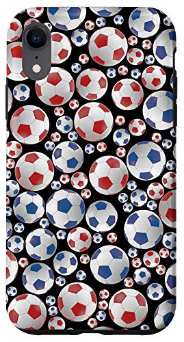 iPhone XR -JCombs- Soccer Ball Pattern Case