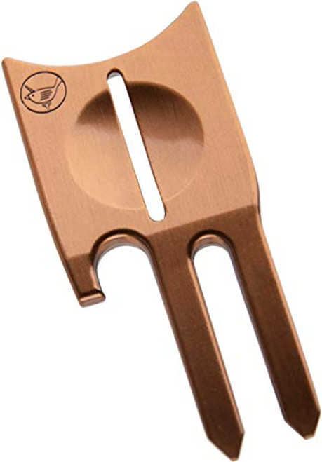 Birdicorn The 6-in-1 Golf Divot Tool -Heavy Copper-