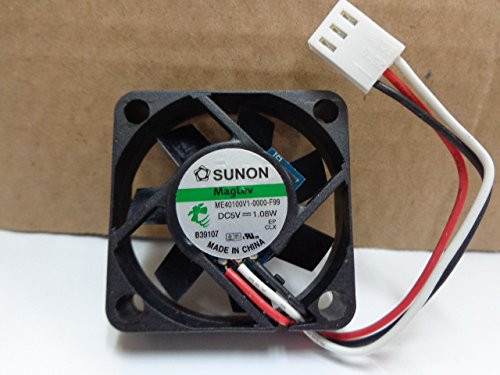 ME40100V1-0000-F99 SUNON 5V 40mm Fan - 1.08W 4010 3-Wire Cooling Fan