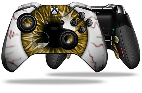 Eyeball Orange - Decal Style Skin fits Microsoft XBOX One ELITE Wireless Controller