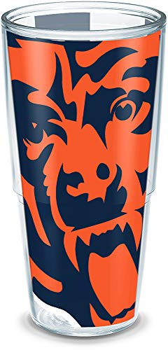 Tervis NFL Chicago Bears Colossal Wrap Individual Tumbler, 24 oz, Clear